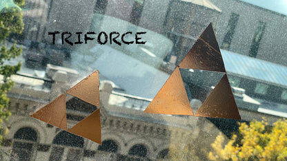TRIFORCE | Copper Window Decals