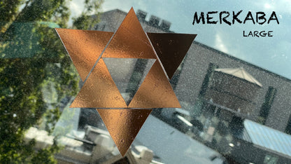 MERKABA | Copper Window Decals