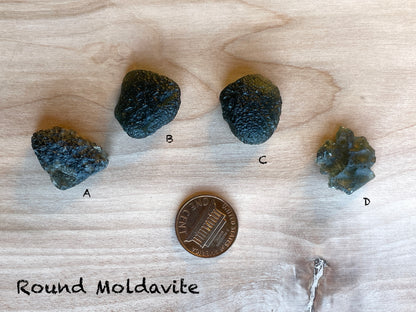 MOLDAVITE | Atlantean Akashic 3rd Eye Copper Crown