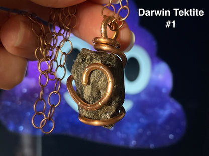 Darwin TEKTITE Protection Amulet - space poop
